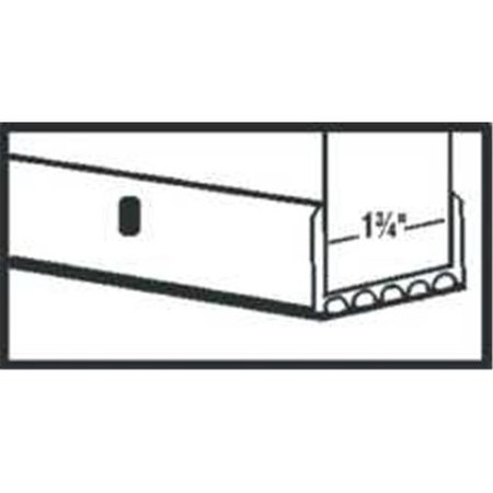 THERMWELL PRODUCTS Thermwell 471021 Vinyl Slide-On Door Bottom 1 .25 In. X 36 In. White 471021